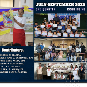 Newsletter: July – September 2025. Issue No. 40